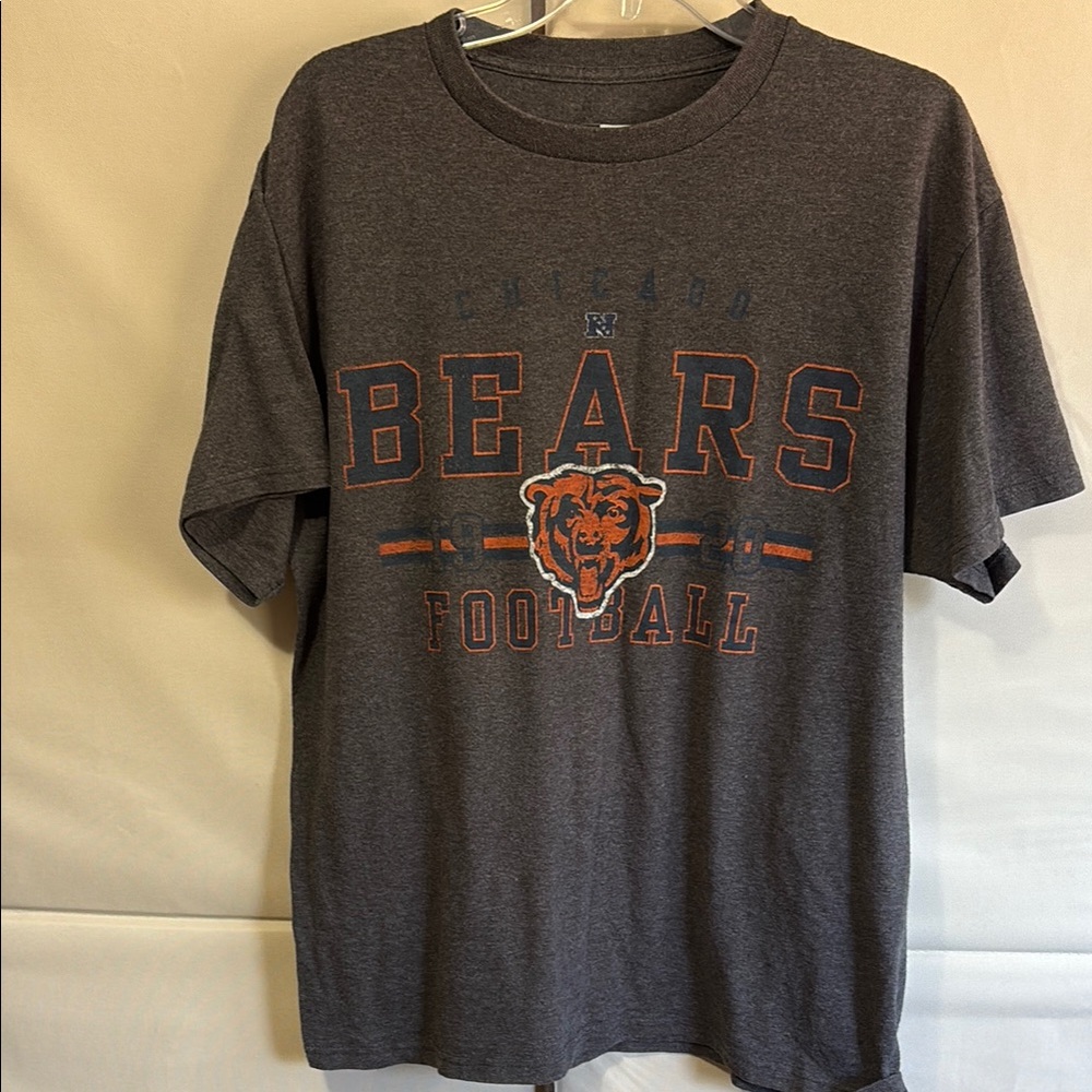 NFL Gray Chicago Bears Short Sleeve Tee